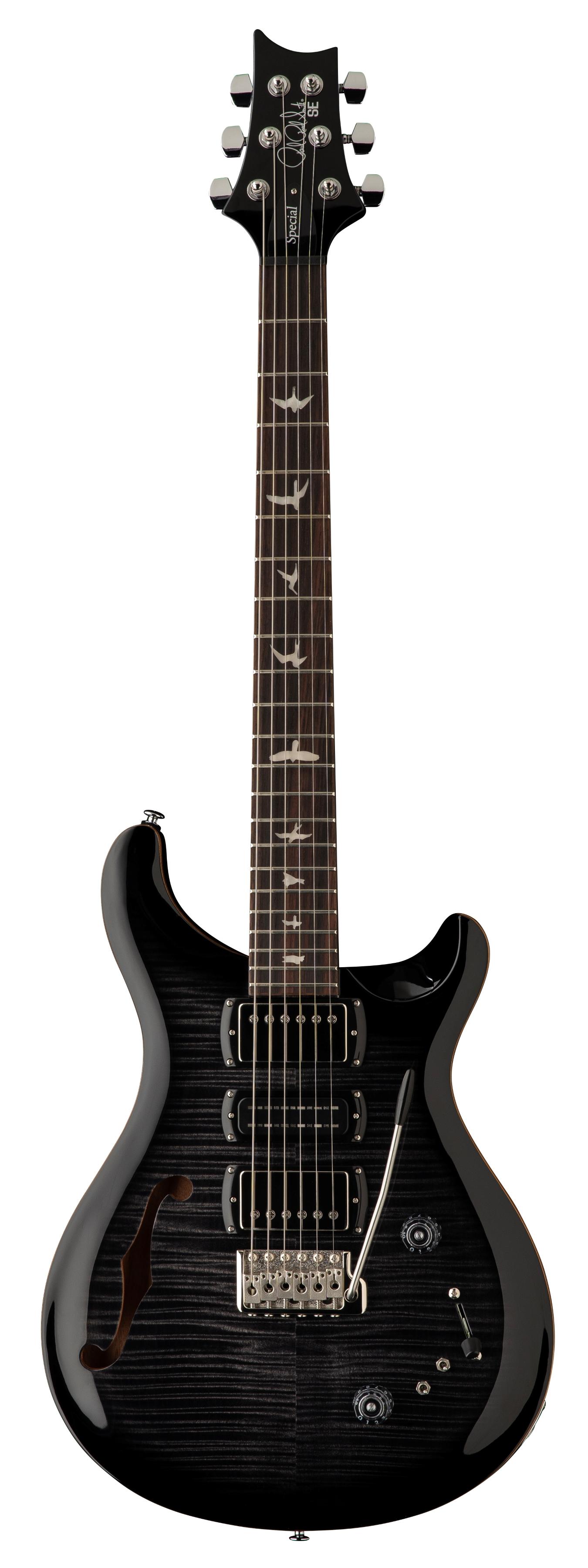 PRS SE Special Semi-Hollow Electric Guitar in Charcoal Burst